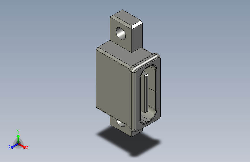 USB Type C连接器模型-STEPIGES-CATIA