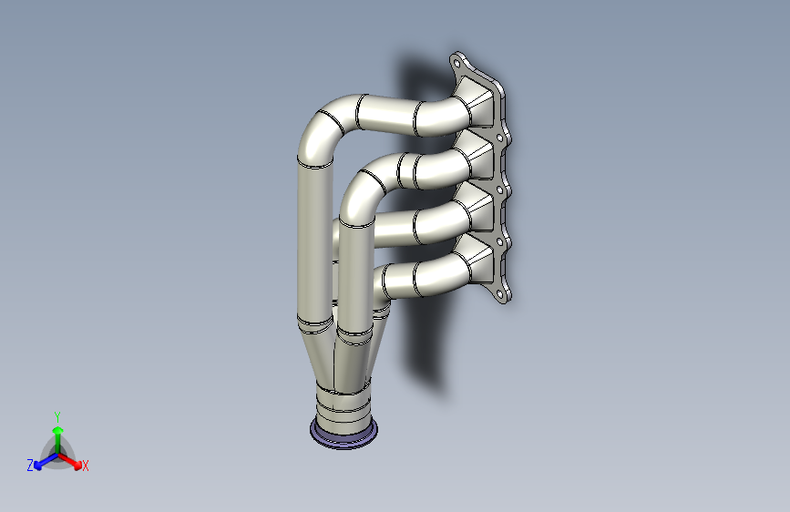 V8排气V8排气收集器-STEPIGES-
