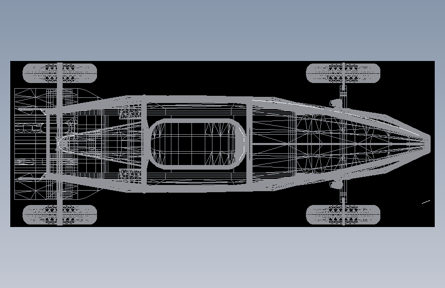 vinasco p-150单座赛车底盘-AutoCAD-