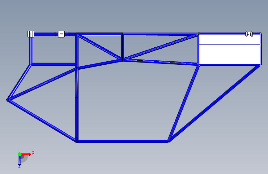 采用CATIA软件设计的正式汽车-CATIA- 俯视图
