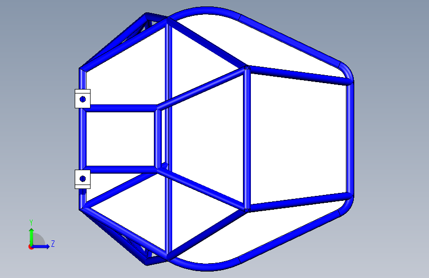 采用CATIA软件设计的正式汽车-CATIA- 左侧视图