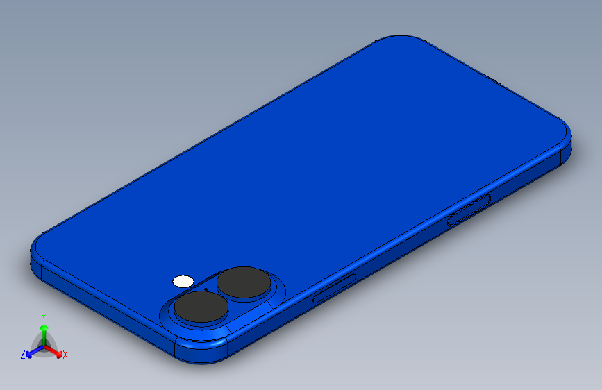 大屏幕款iPhone16 Plus-Solid Edge-