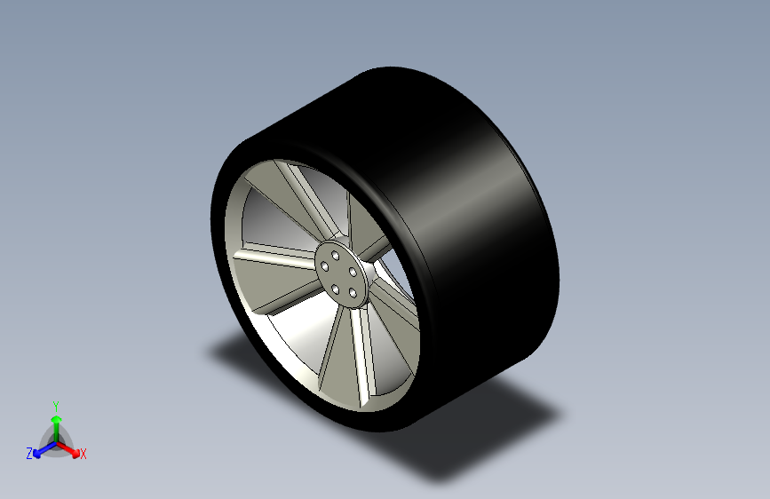 带刹车功能的Wheel Model 13-STEPIGES-