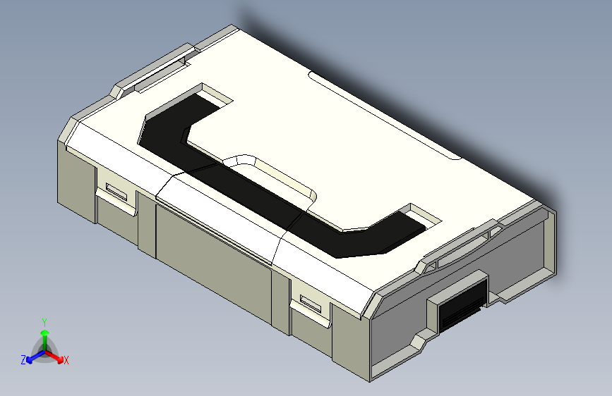 带旋转连杆的Sortimo L-Boxx Mini-STEPIGES-3D Manufacturing Format