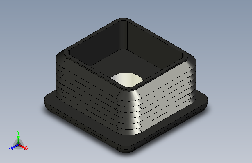 带有快速释放功能的K31弹夹-Autodesk Inventor-STEPIGES 主视图