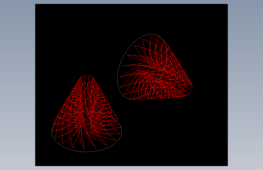 高效率的叶轮-AutoCAD-