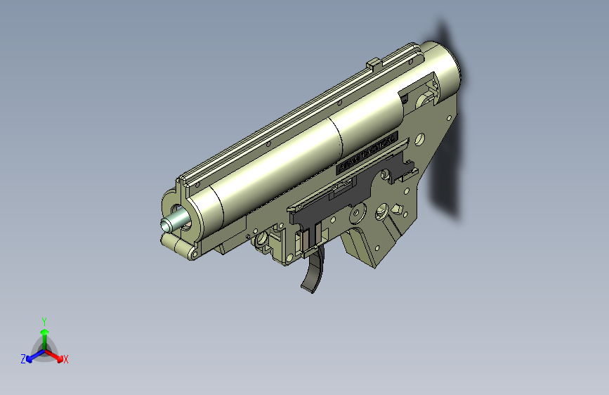 高性能Kuba T1000 弹丸阀HPA 发动机-STEPIGES-STL