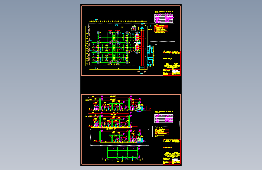 高压变电站主体项目高压变电站-AutoCAD-