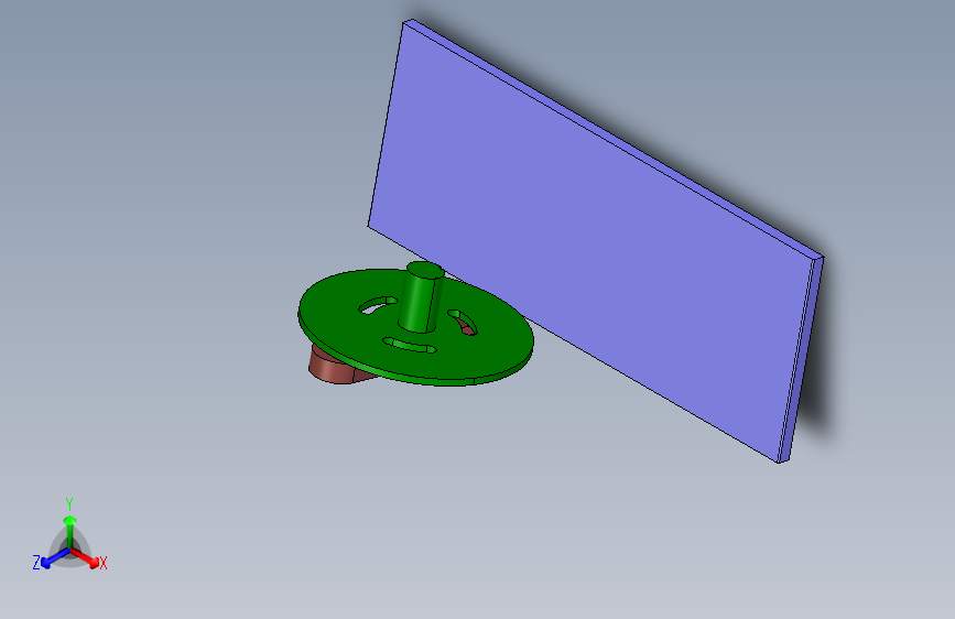 工业设备中用于部件间传动的行程机制-CATIA-