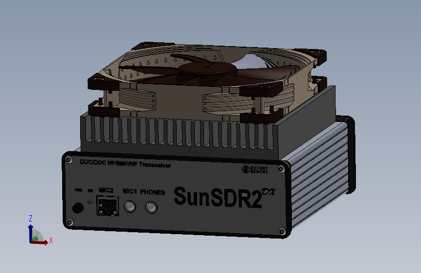 功能准确的SunSDR2DX收发信机-SW-STEPIGES