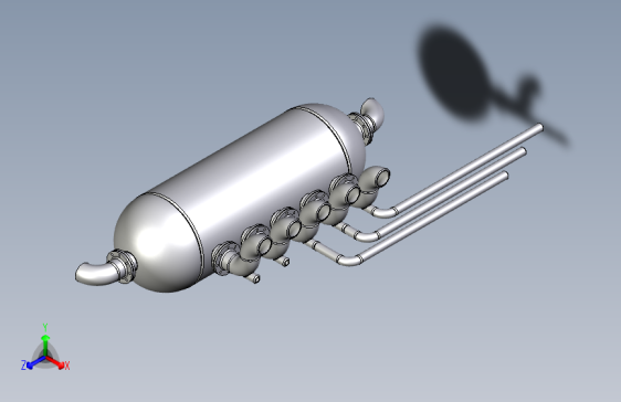 焊接油罐储罐-Autodesk Inventor-STEPIGES