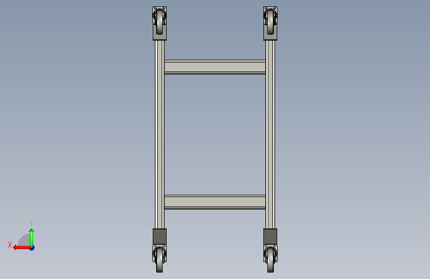 焊接专业项目的SOLIDWORKS Mastery-STEPIGES- 背面视图