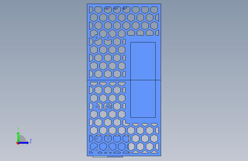 机器人的一些侧壁23363巫师侧壁--GrabCAD Print 左侧视图