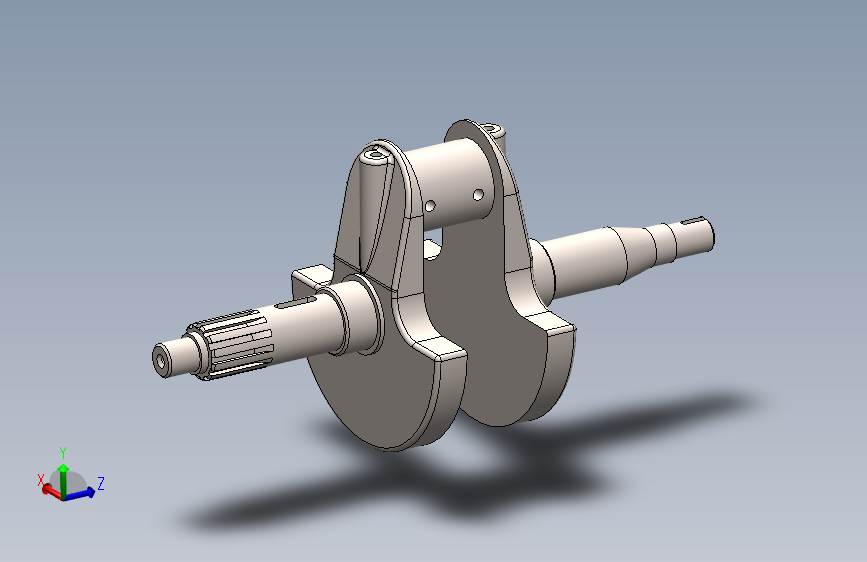 基于Solidworks实践表曲轴-SW-STEPIGES