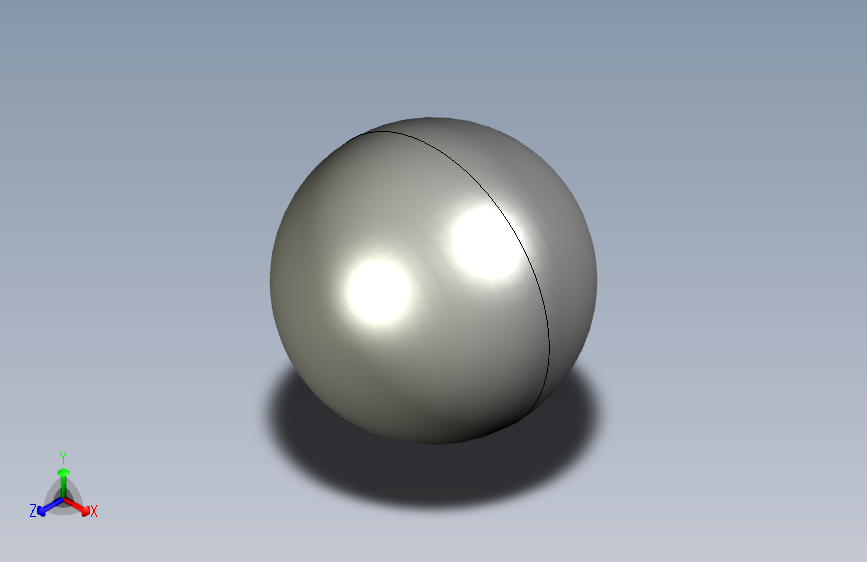 简单的球体3D模型球体--STEPIGES