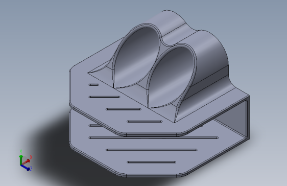 角度倾斜的3D打印PLA盐罐纸巾架--STEPIGES