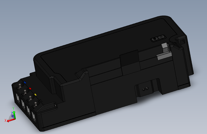 精准设计的Epson L121打印机3D模型-STEPIGES- 主视图