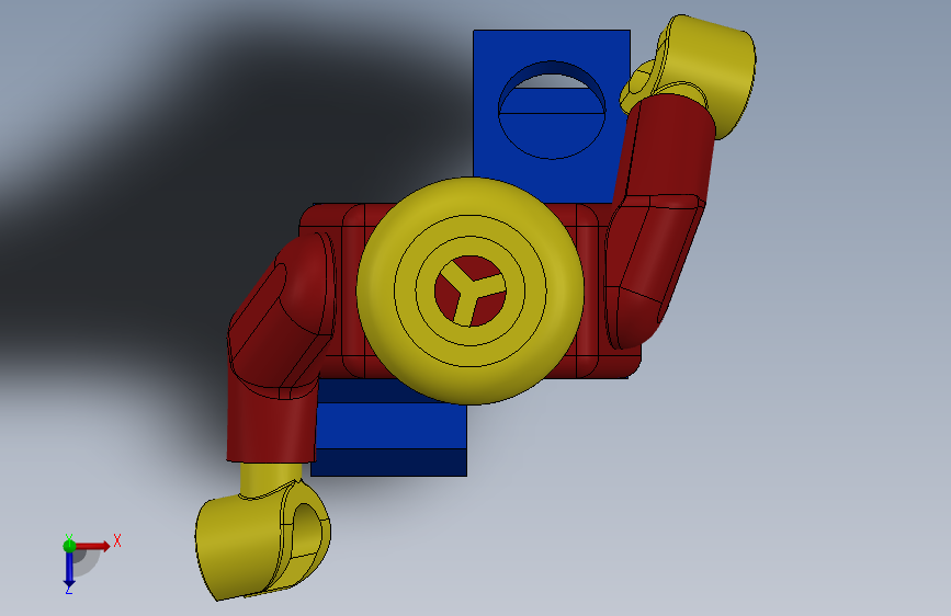 具备智能设计功能的Solidworks 2024-STEPIGES-PTC Creo Elements 俯视图