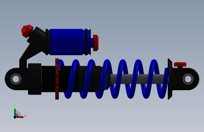 具有190mm长的DNM SHOCK ABSORBER COIL型号--SW