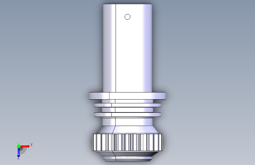 具有多功能设计的智能手机-CATIA- 俯视图