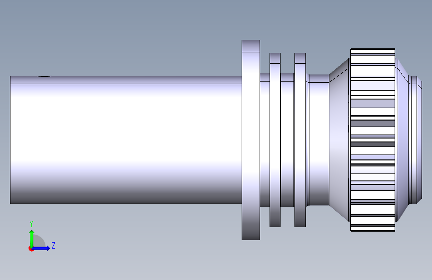 具有多功能设计的智能手机-CATIA- 左侧视图