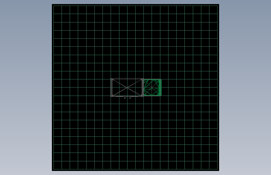 具有多种格式的医院家具和设备废物收集车--AutoCAD