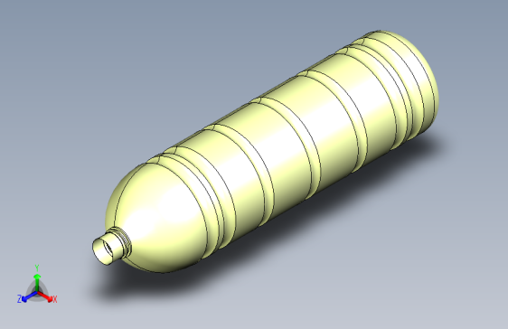 具有防漏功能的水瓶-CATIA-