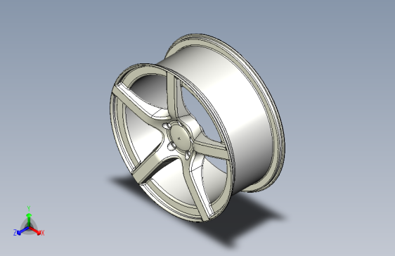具有高强度的车轮辐条设计-STEPIGES-PTC Creo Elements