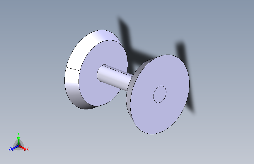 具有抗腐蚀轮轴装配-CATIA-