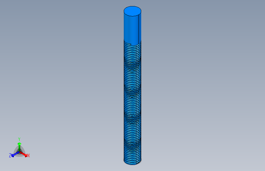 具有螺纹组件的CATIA V5铸造模型-STEPIGES-