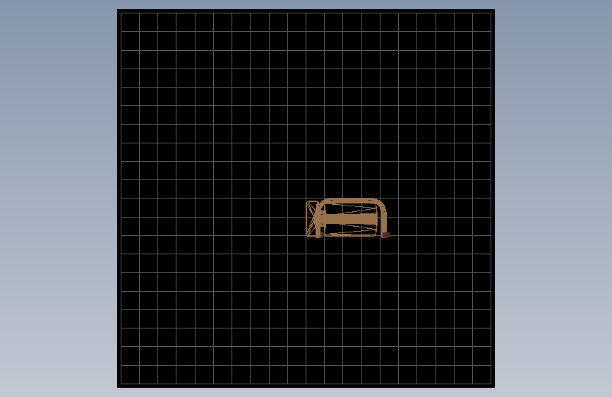 具有输入接口的3D模型文件-AutoCAD-