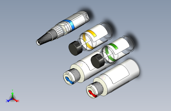 抗氧化的胶水瓶-STEPIGES-FreeCAD