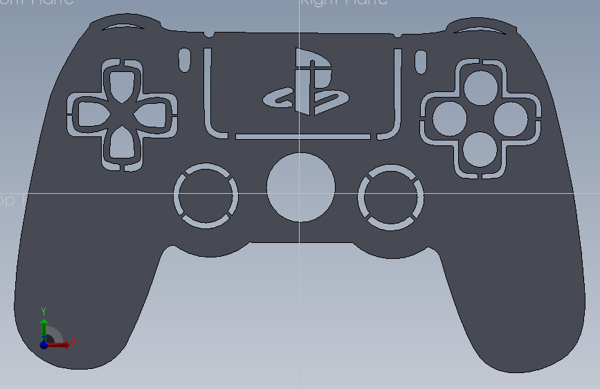 可调节的PS2模型经典的Play Station手柄-SW-