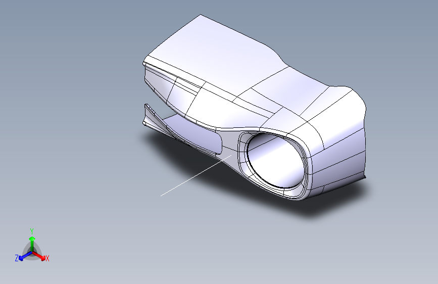 可调节高度的杯托-CATIA-