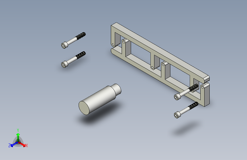 可旋转的3D连接夹具-STEPIGES-Autodesk Inventor