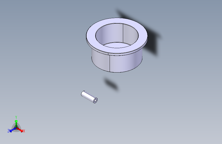 老式学生模型卡车轮箱-CATIA-