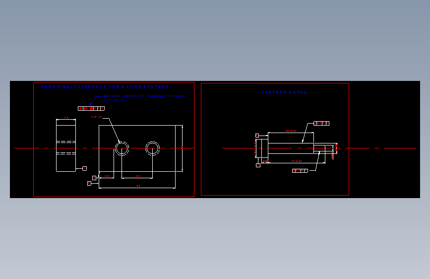 耐久可靠的紧固件-AutoCAD-