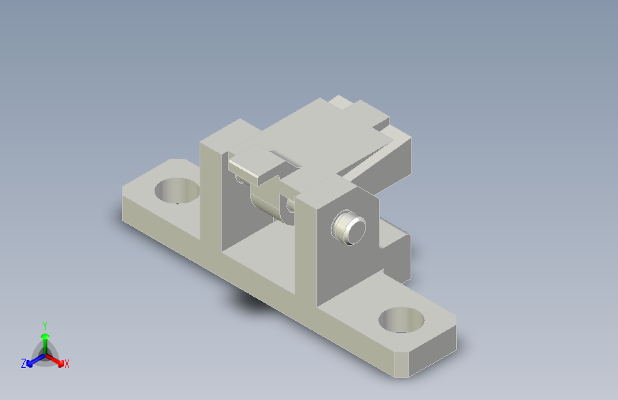 能提取伸缩力的夹具-Parasolid-AutoCAD
