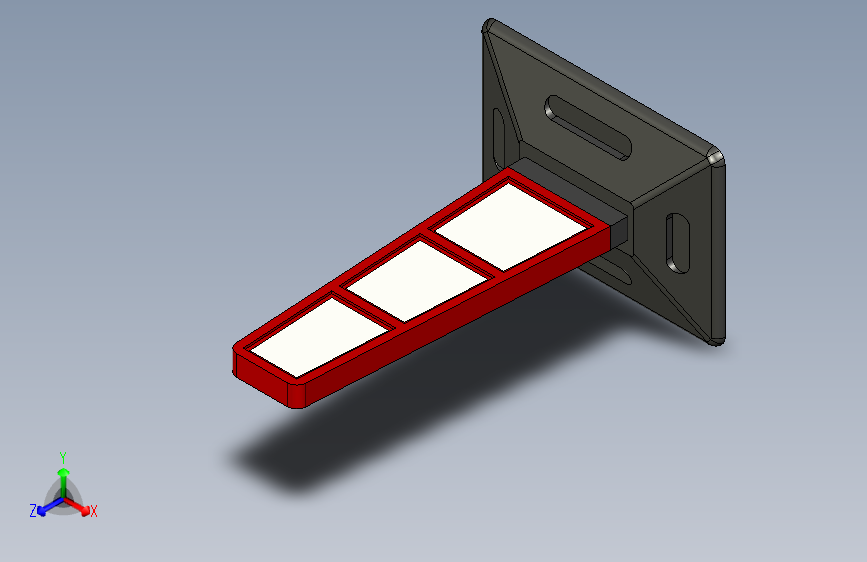 柔性橡胶标线柱-Autodesk Inventor-