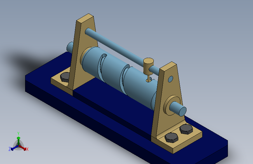 实心 Solidworks 2020 滚柱凸轮-SW-