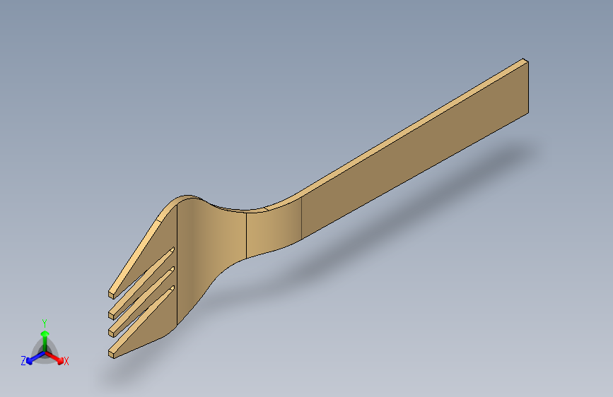 使用CATIA V5设计的木勺设计模型--STEPIGES