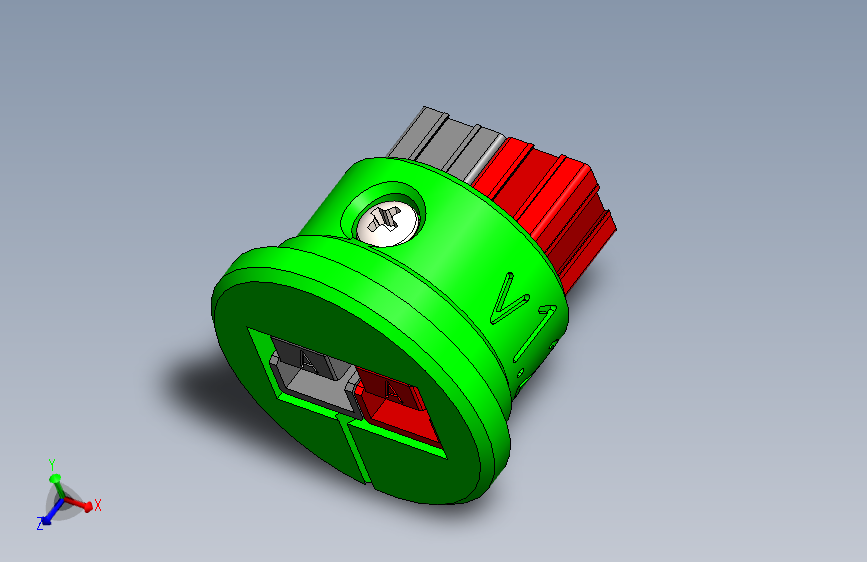适配面板墙孔的连接器；eBushing-STL-STEPIGES