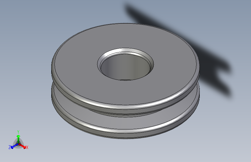 适用于小型车床或其他机器的滑轮-3D Manufacturing Format-