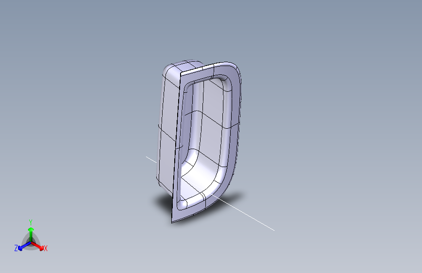 塑料垃圾箱可折叠的车载内饰-CATIA-