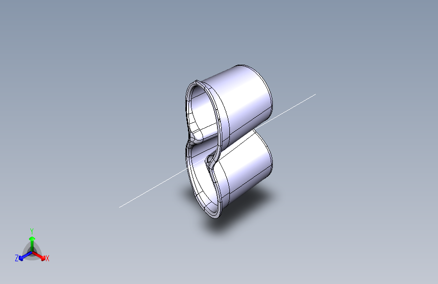 体积小的杯架-CATIA-