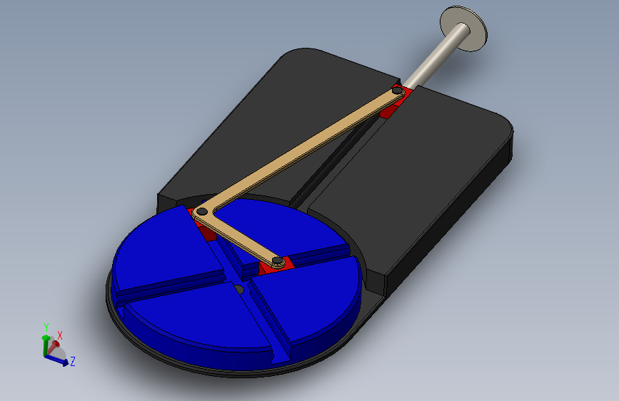 椭圆传动装置 Solidworks 教程--SW
