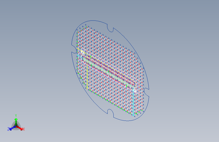 玩味的CAM工程Mastercam Cribbage Board-STEPIGES-STL