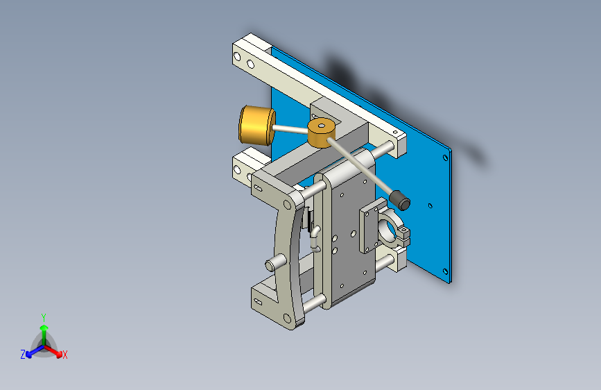 稳固的PCB钻-Autodesk Inventor-