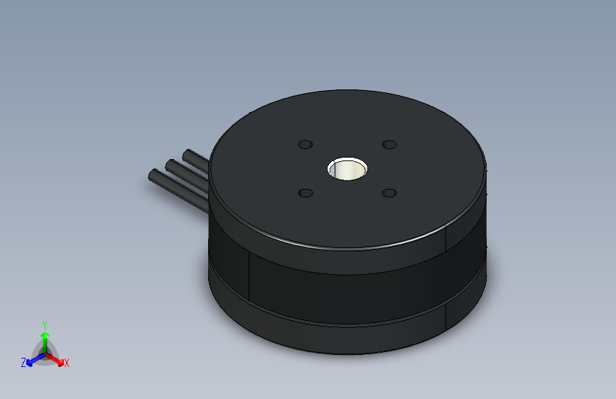 无刷电机BDUAV 2204-260KV-PTC Creo Elements-STEPIGES