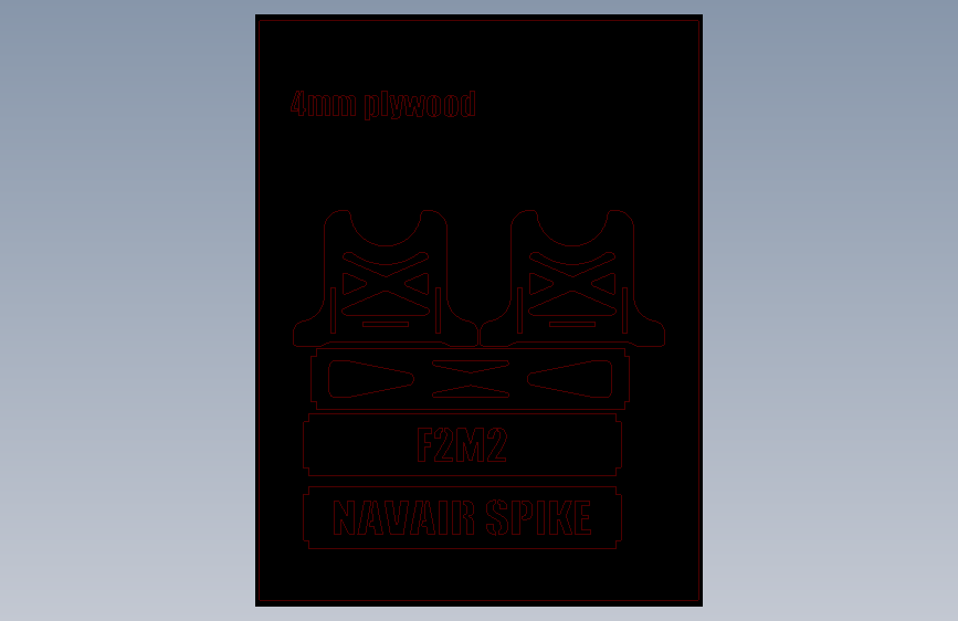 现代工程精准的NAVAIR Spike-STL-3D Manufacturing Format